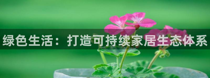 杏耀平台在哪里：绿色生活：打造可持续家居生态体系