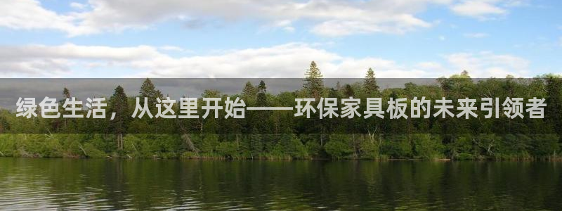 杏耀平台登录：绿色生活，从这里开始——环保家具板的未来引领者