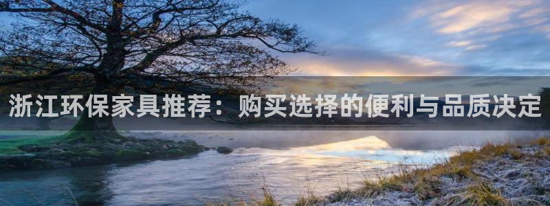 杏耀注册登录中心：浙江环保家具推荐：购买选择的便利与品质决定