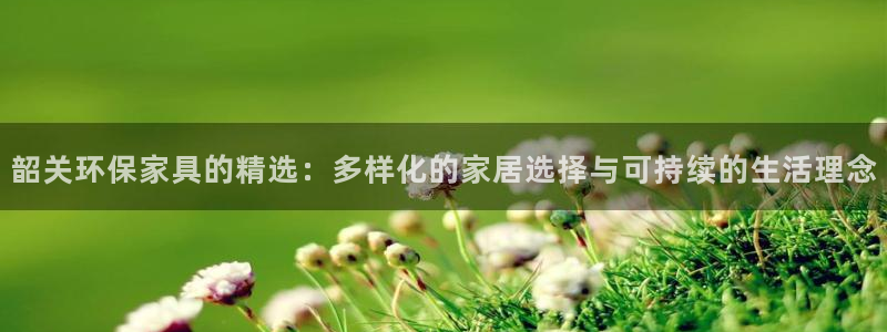 杏耀平台登录网址：韶关环保家具的精选：多样化的家居选择与可持