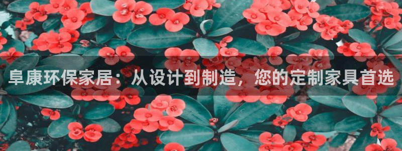 杏耀官网网站中心：阜康环保家居：从设计到制造，您的定制家具首