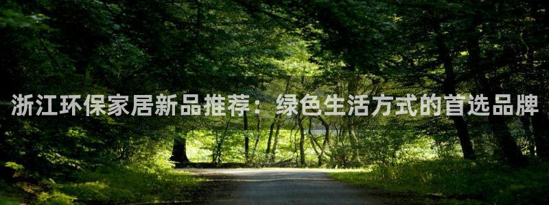 杏耀平台官网下载：浙江环保家居新品推荐：绿色生活方式的首选品