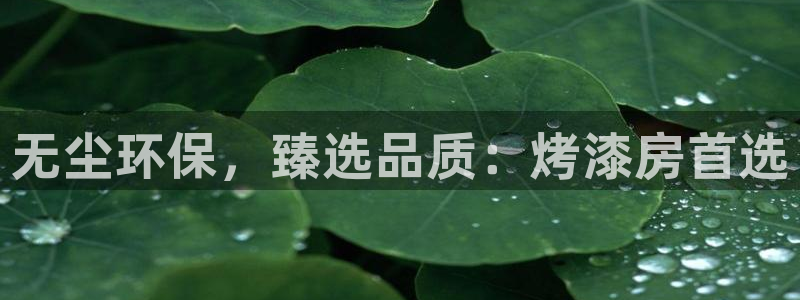 杏耀注册登入：无尘环保，臻选品质：烤漆房首选
